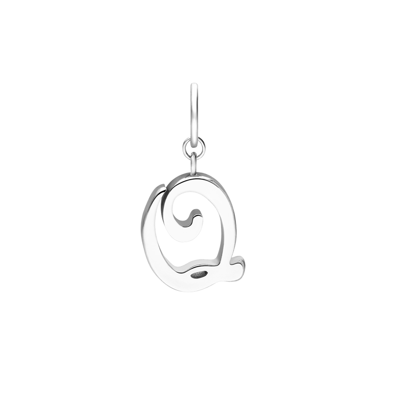 Charm aus Edelstahl, Buchstabe