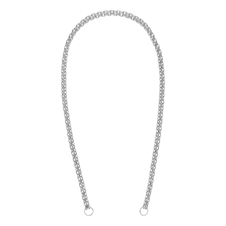 Stainless steel bedelketting voor dames