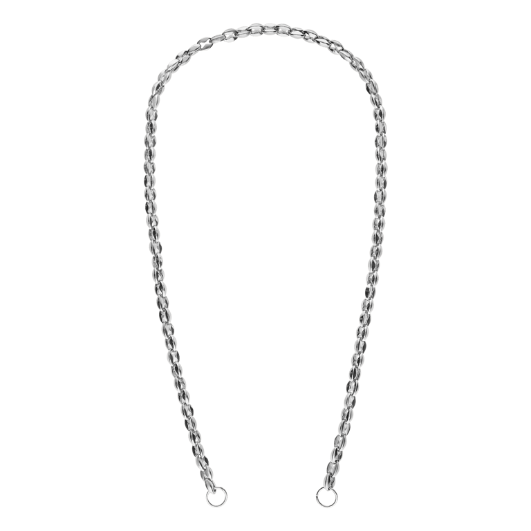 Stainless steel bedelketting voor dames
