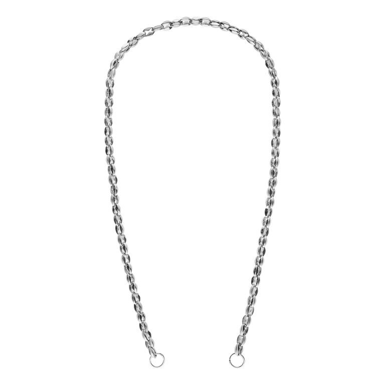 Stalen bedel ketting marina