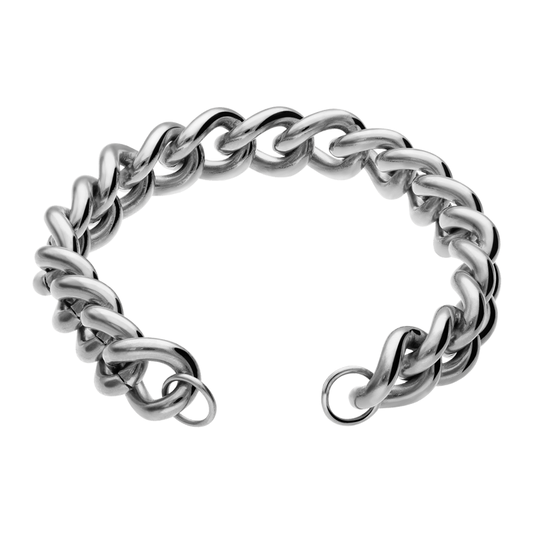 Bettelarmband aus Edelstahl, Gourmetglied