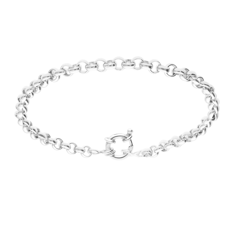 Armband aus 925er Silber, Jasseron-Glied