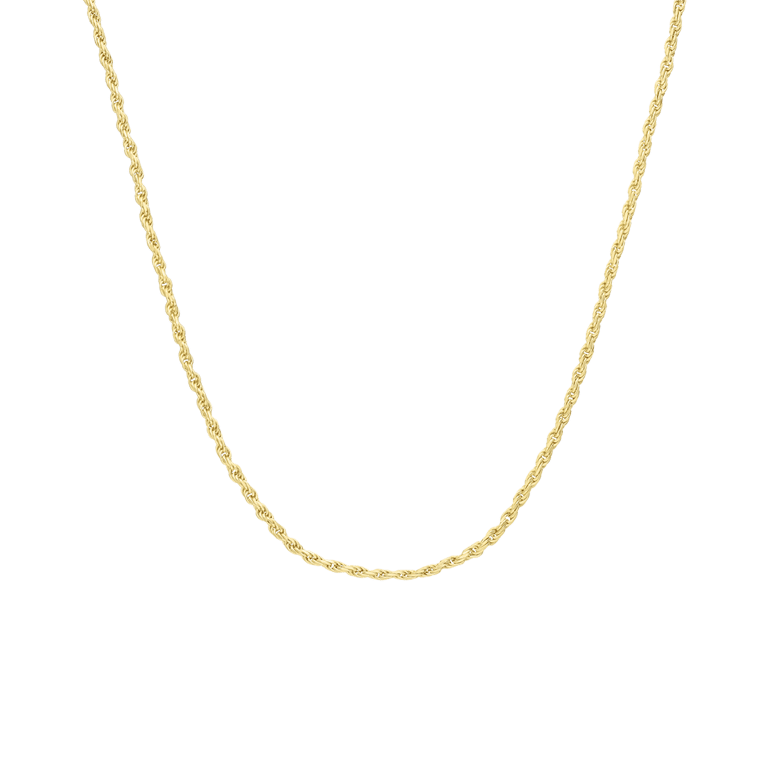 Zilveren goldplated ketting voor dames