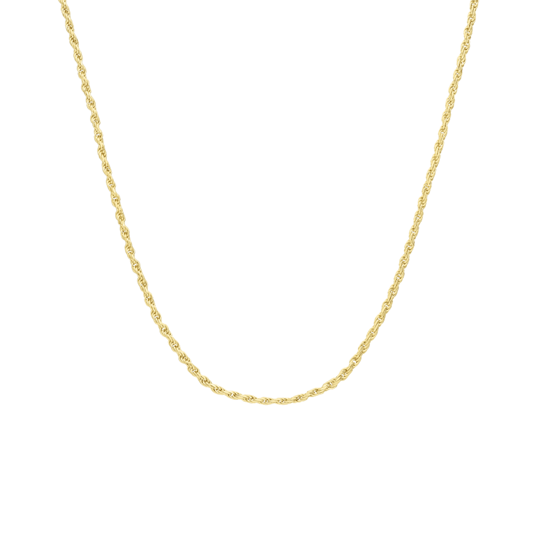 Zilveren goldplated koord collier