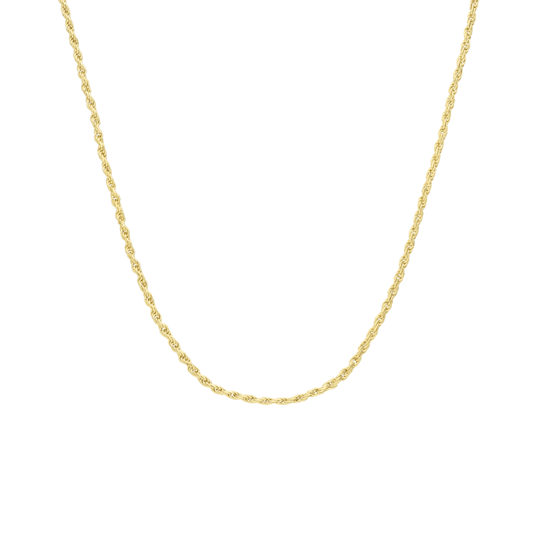 Zilveren goldplated koordcollier