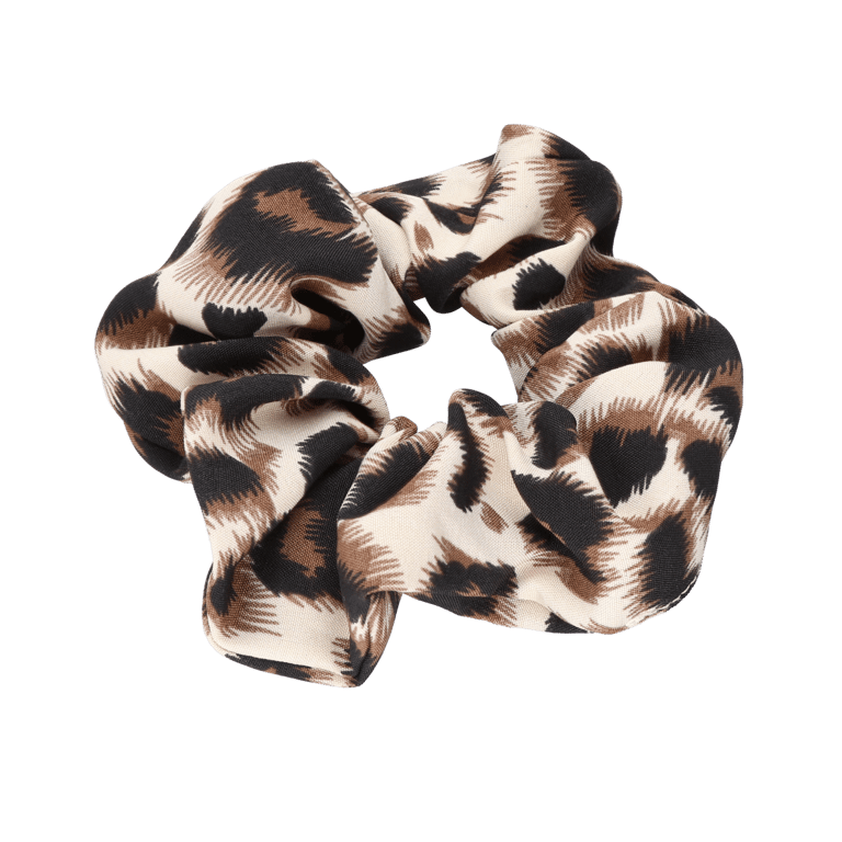 Scrunchie met luipaard print