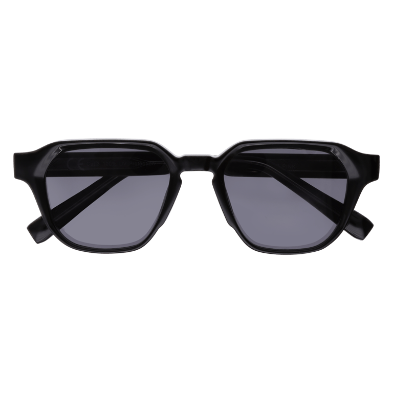 Schwarze Retrosonnenbrille