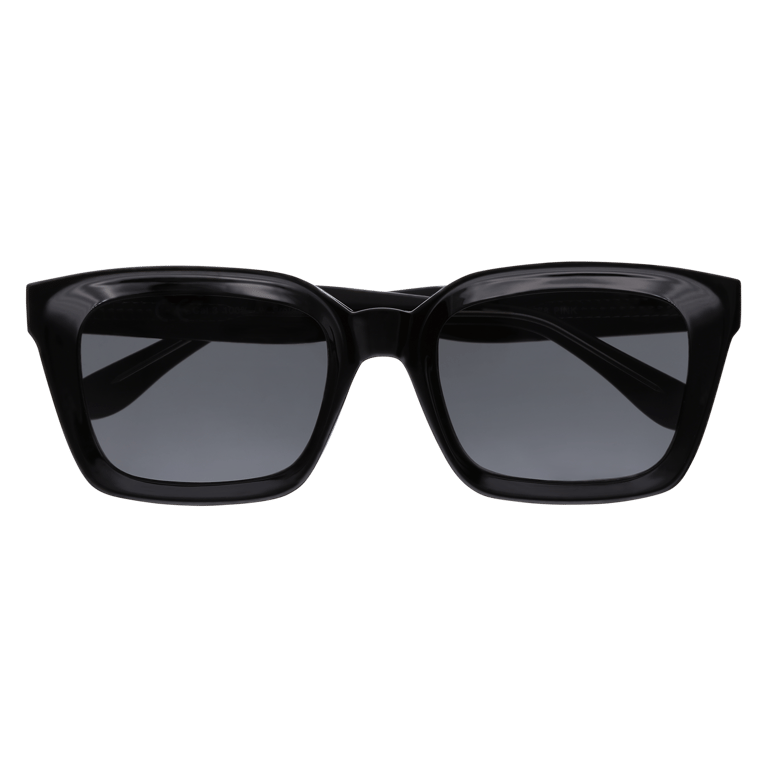 Schwarze quadratische Sonnenbrille