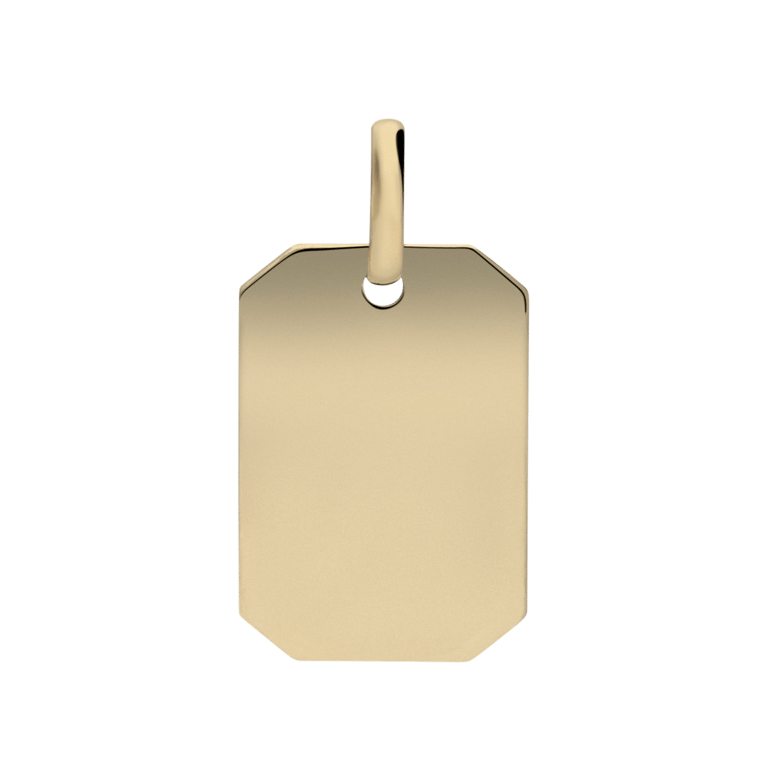 9 karaat hanger dogtag