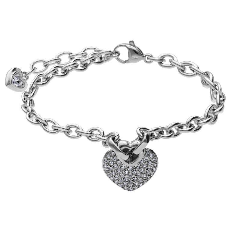 Guess stalen armband CRAZY IN LOVE
