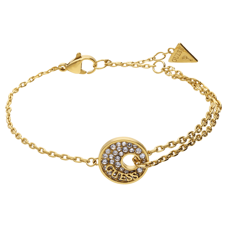 Guess stalen goldplated armband BLOOMING SUMMER
