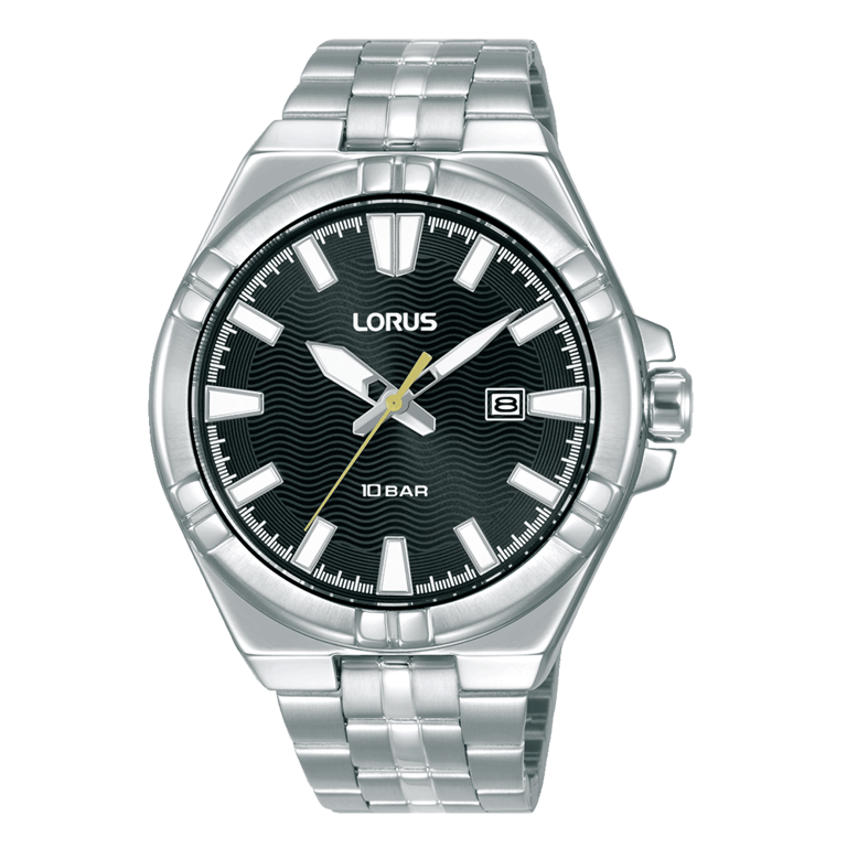 Lorus Herren Uhr Stahl Silberfarben RH971RX9