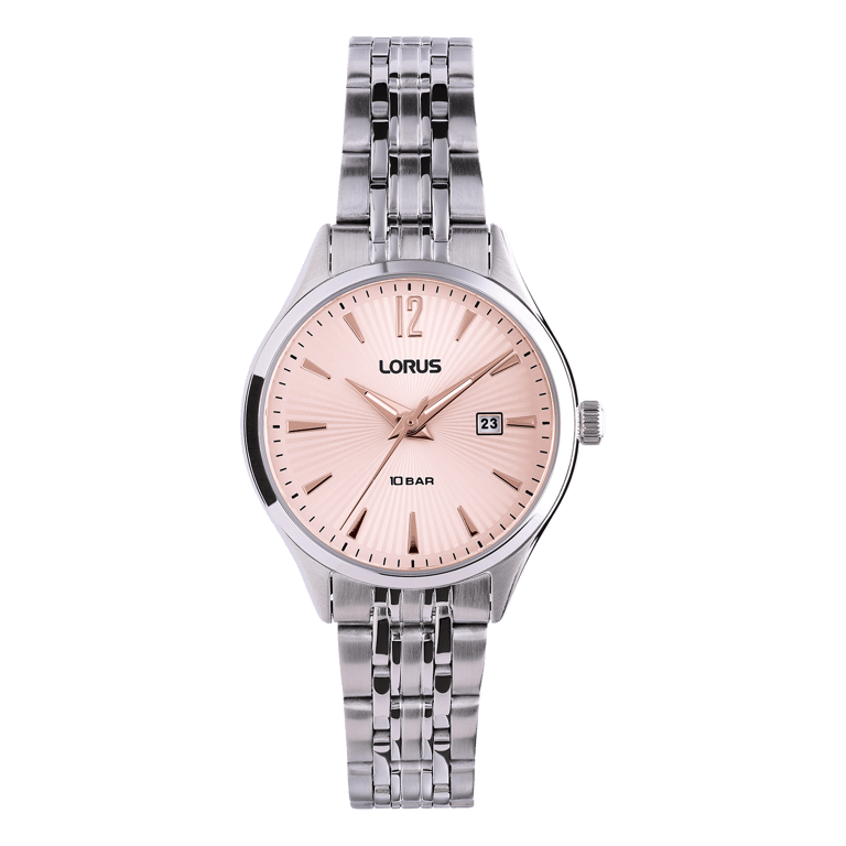 Lorus Minimalistisch Dames Horloge Zilverkleurig RJ297BX9