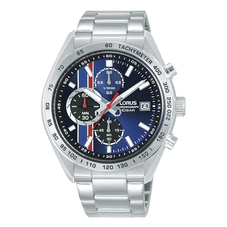 Lorus Sport Heren Horloge Zilverkleurig RM393JX9