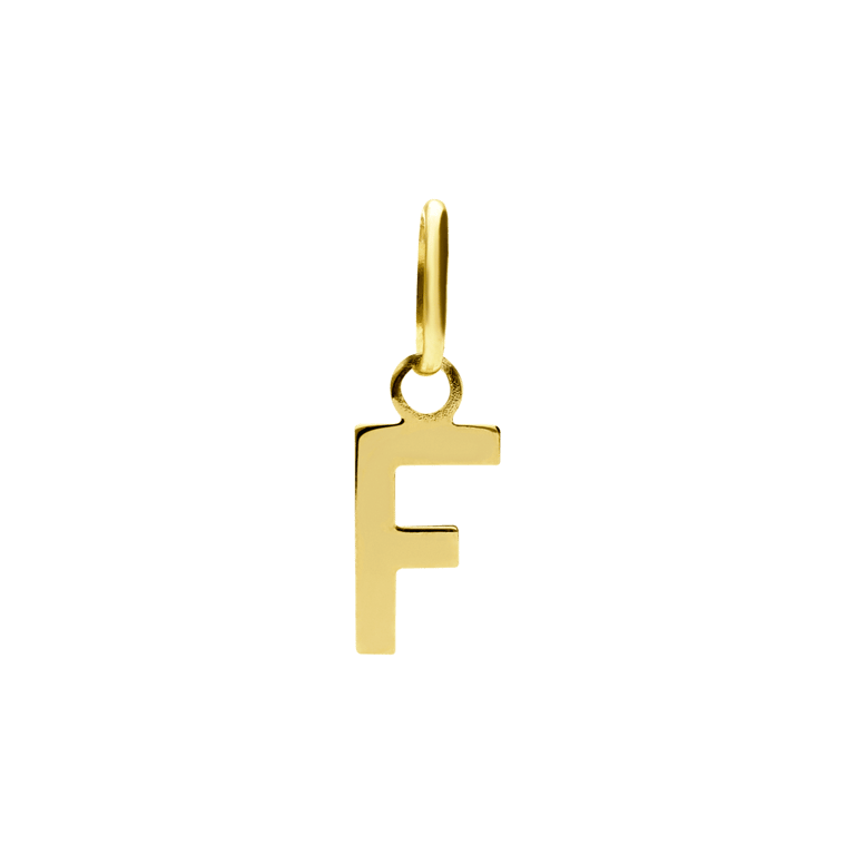 14 Karat Gold Buchstabenanhänger Alphabet