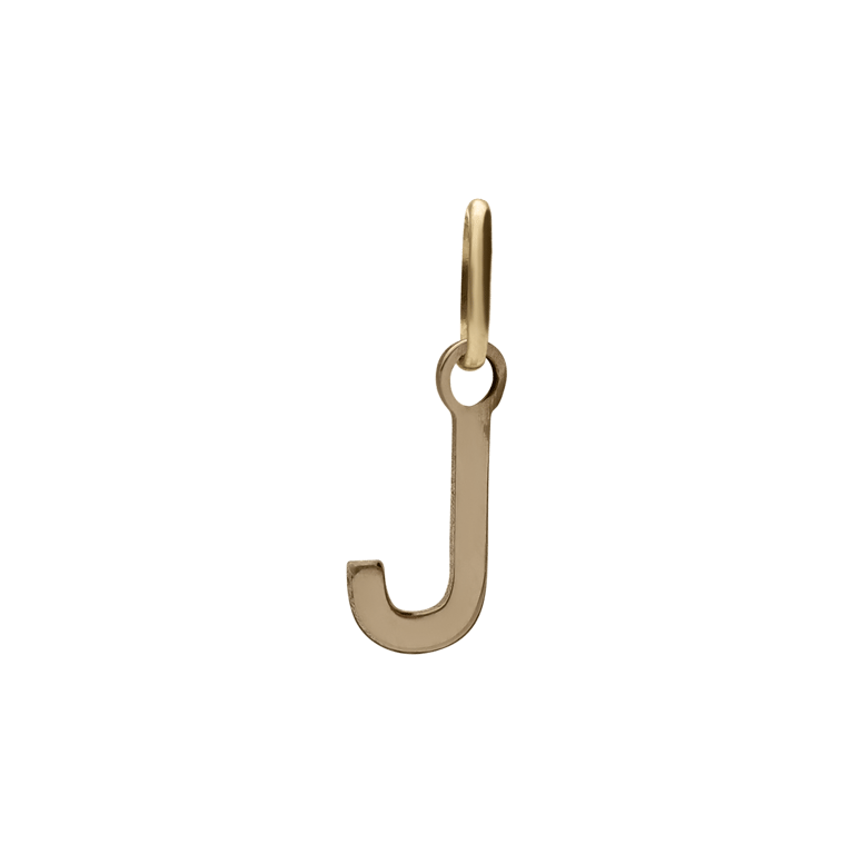 14 Karat Gold Buchstabenanhänger Alphabet