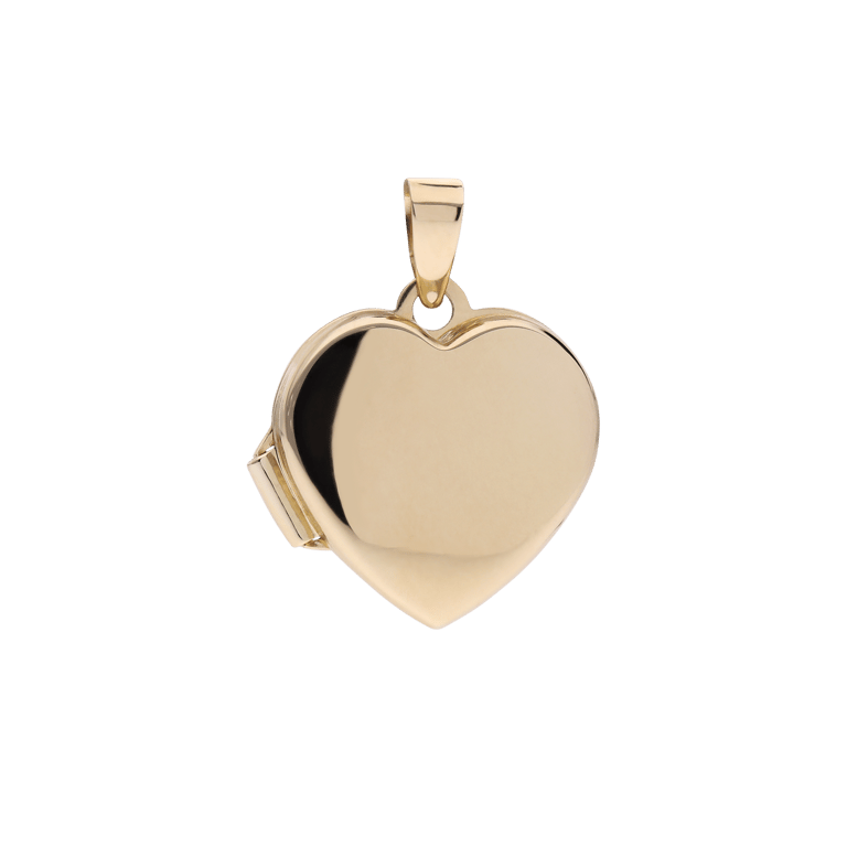 9 karaat hanger hart medaillon 