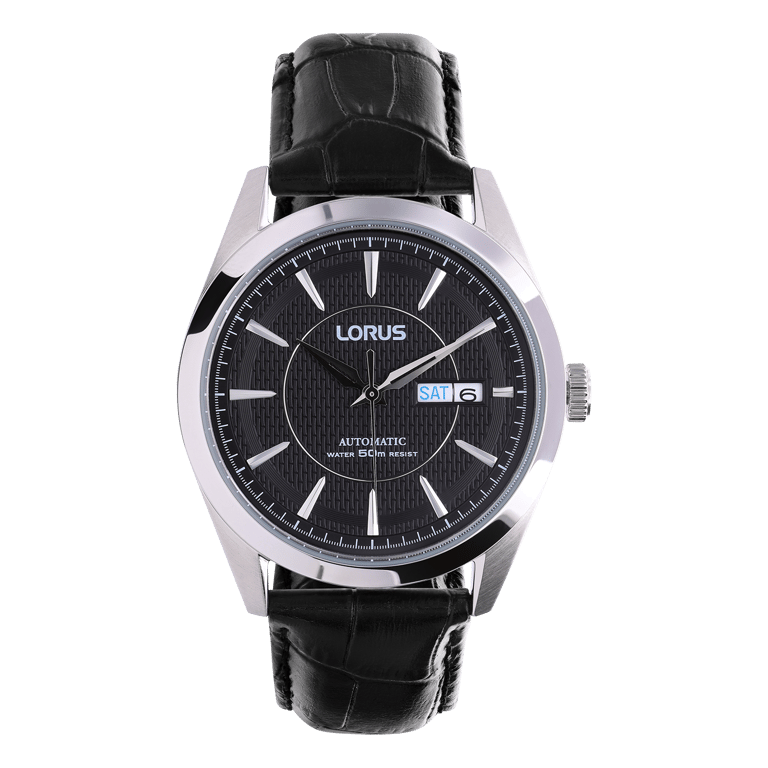 Lorus horloge automaat met lederen band