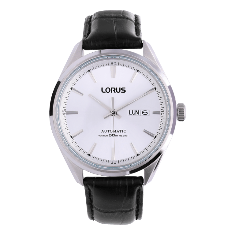 Lorus horloge automaat met lederen band