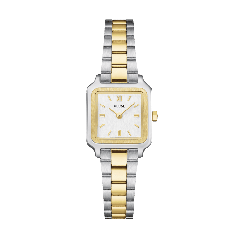 CLUSE – Graciese Mini-Uhr aus zweifarbigem Stahl