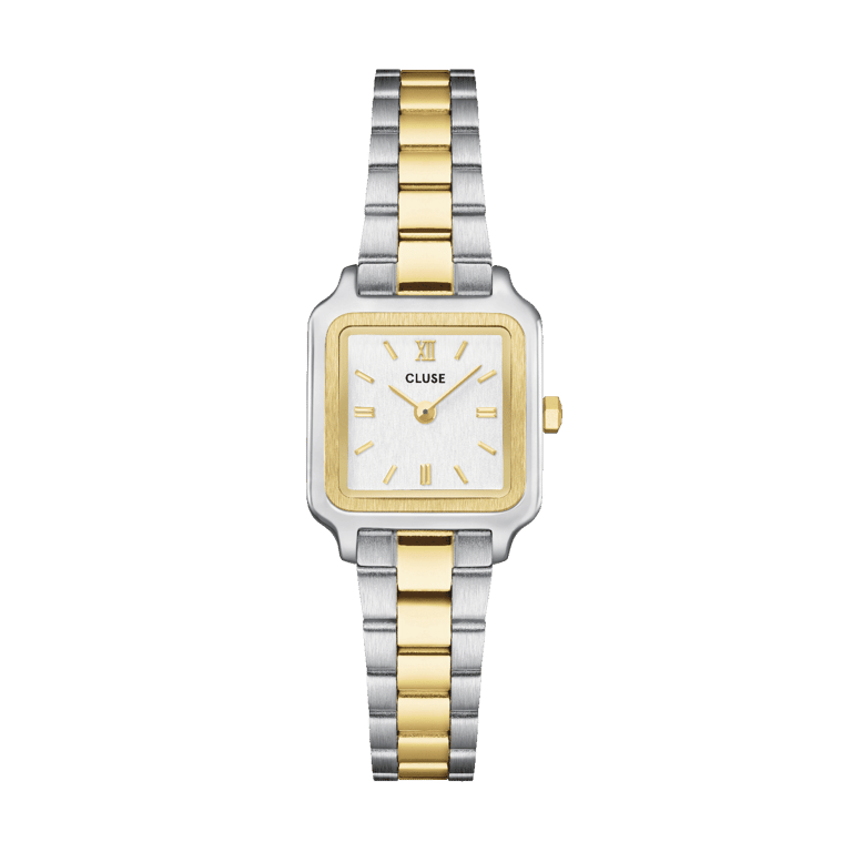 CLUSE - Graciese Mini horloge bicolor stainless steel