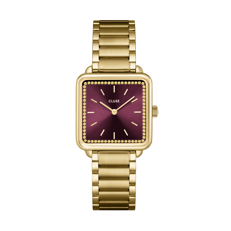 CLUSE - La TÚtragone horloge goudkleurig staal