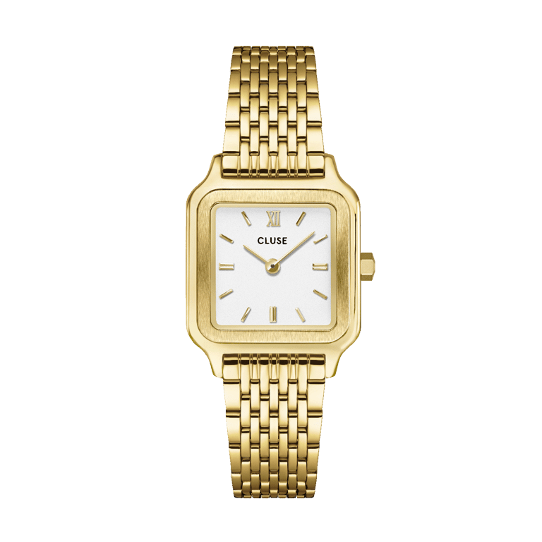 CLUSE - Gracieuse Petite horloge goudkleurig staal