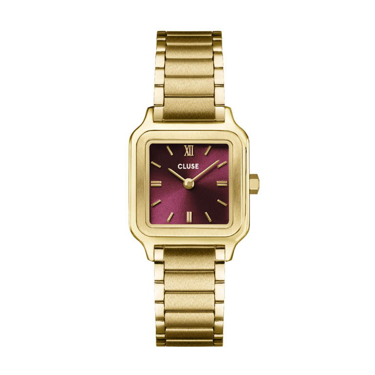 CLUSE - Gracieuse Petite horloge goudkleurige staal