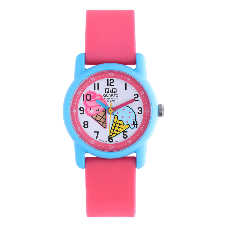 Q&Q Kinder Horloge Roze