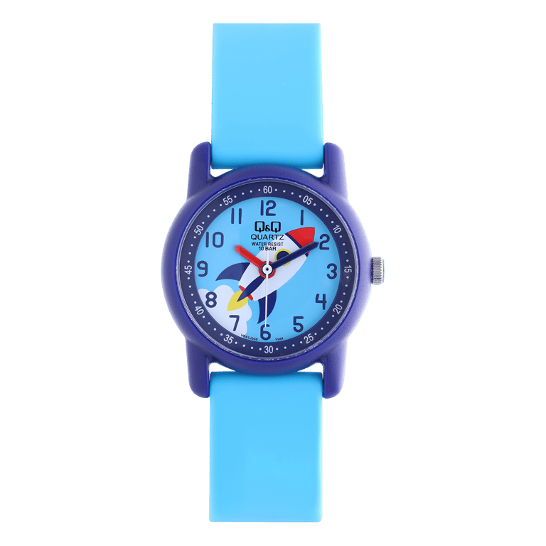 Q&Q Kinder Horloge Blauw