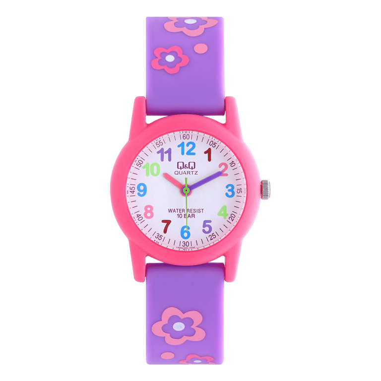 Q&Q Kinderuhr Lila