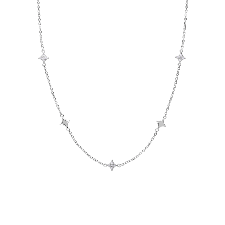 Zilveren ketting voor dames