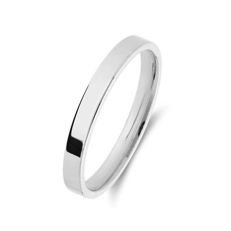 9 karaat trouwring H253 heren