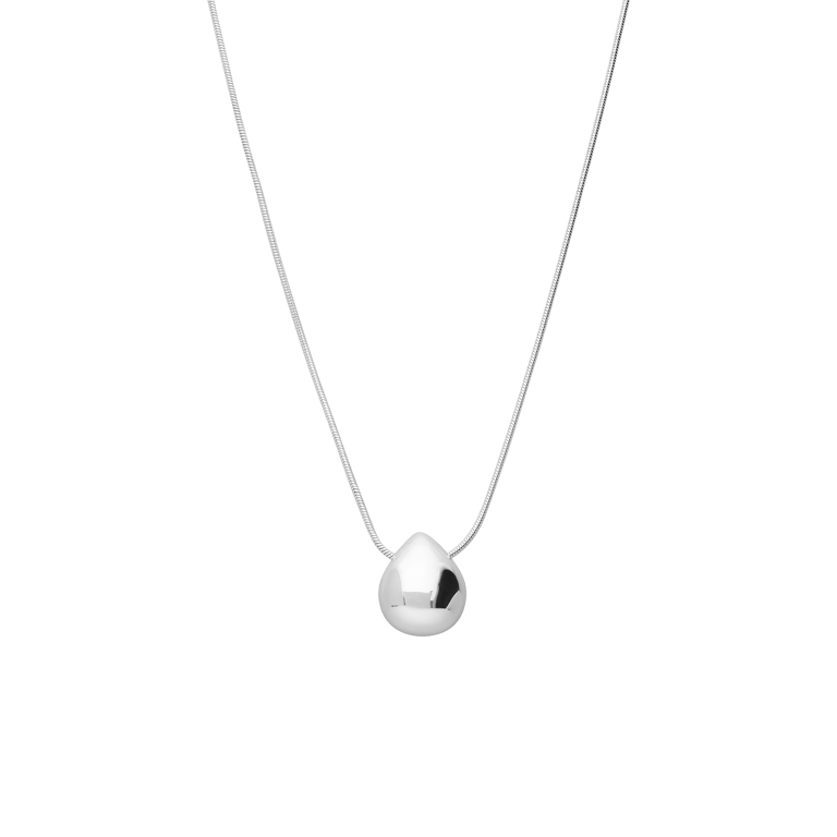 Silberne Halskette mit Anhänger für Damen