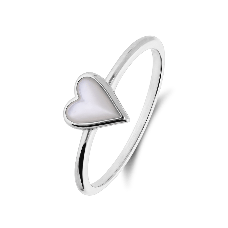 Silberner Ring mit Beschichtung