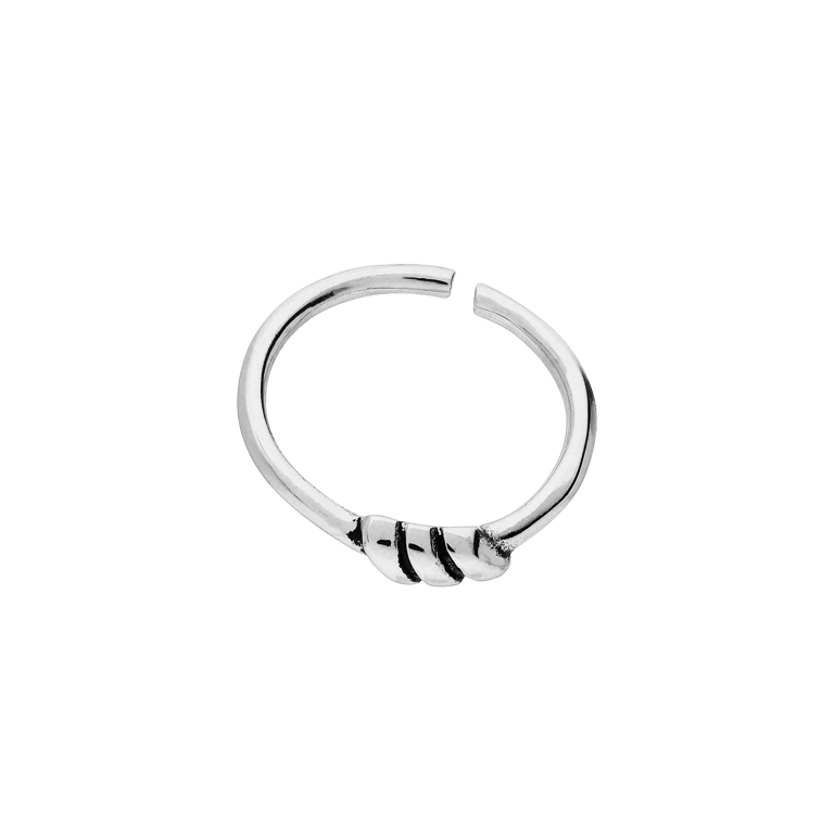 Stalen helixpiercing