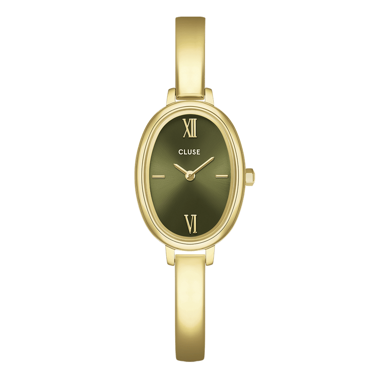Cluse - L'Ovale goudkleurig stainless steel