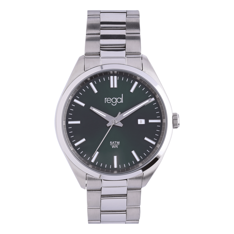 Moretime stainless steel herenhorloge zilver