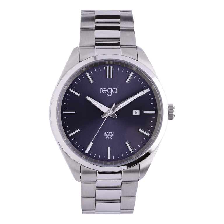 Regal heren horloge met stainless steel band
