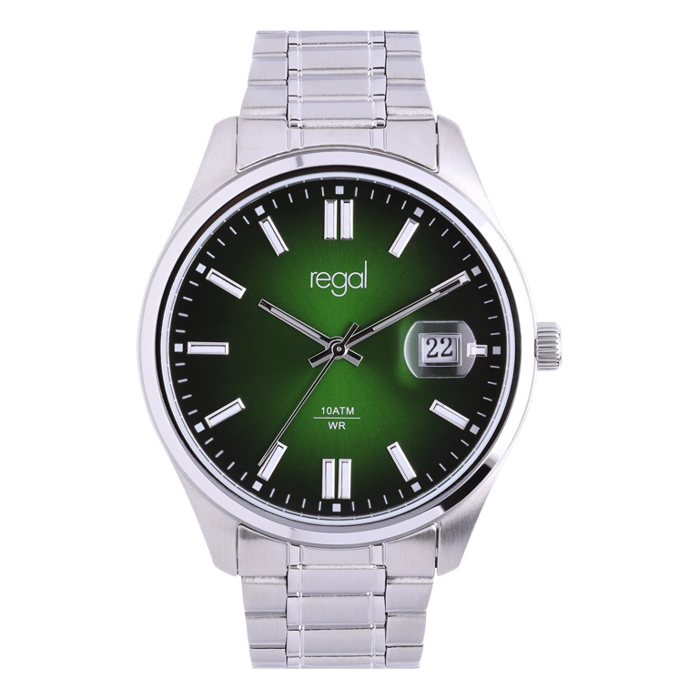 Regal heren horloge met stainless steel band