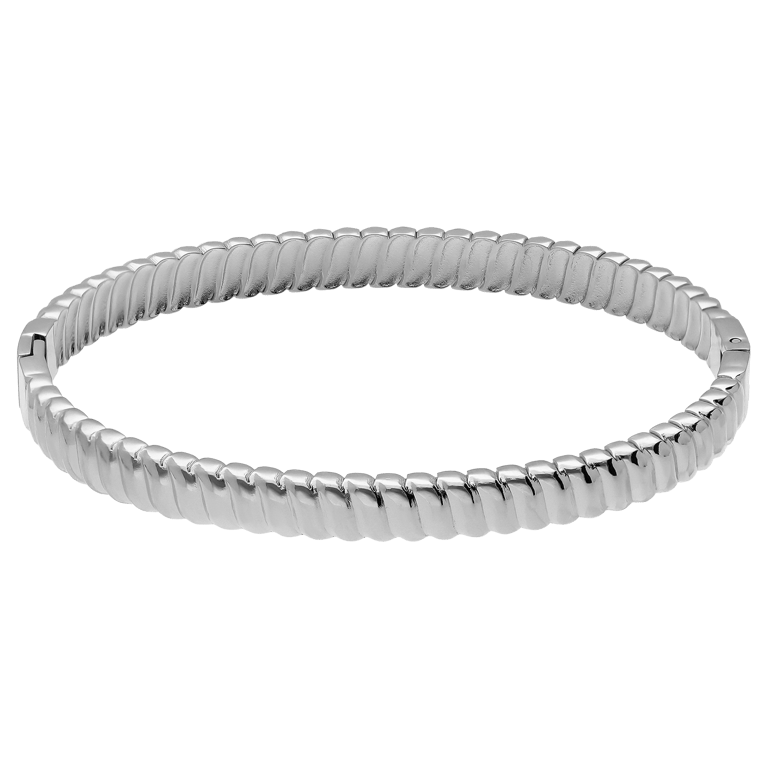 Stainless steel bangle voor dames