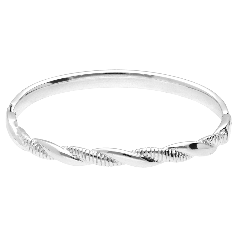 Stainless steel bangle voor dames