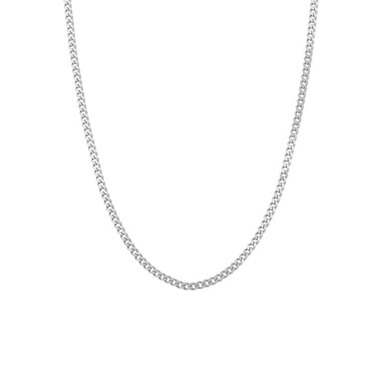 Silberne Halskette