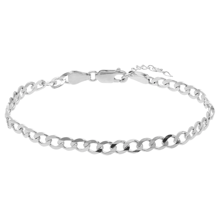 Zilveren herenarmband