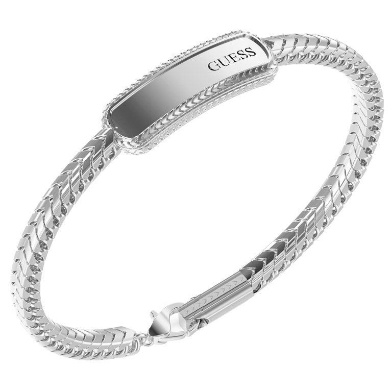 Guess heren stainless steel armband