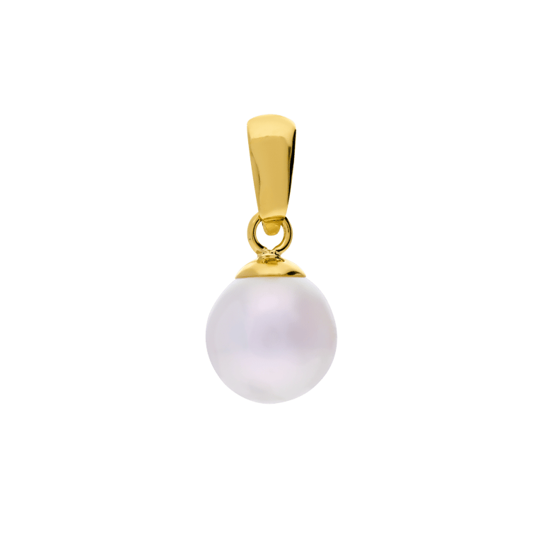 14 karaat gouden hanger 6mm