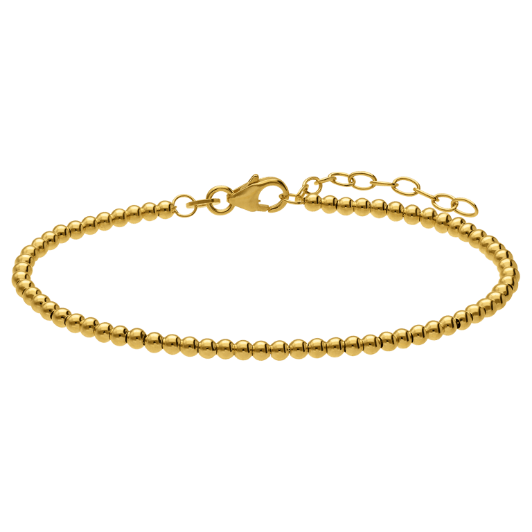 Silbernes goldplattiertes Armband