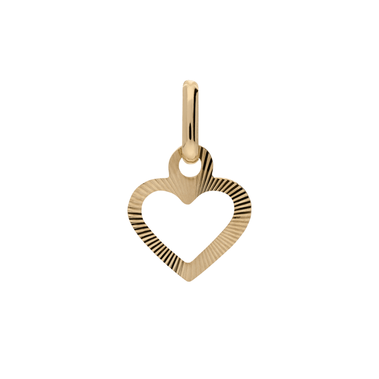 9 karaat hanger hart voor dames