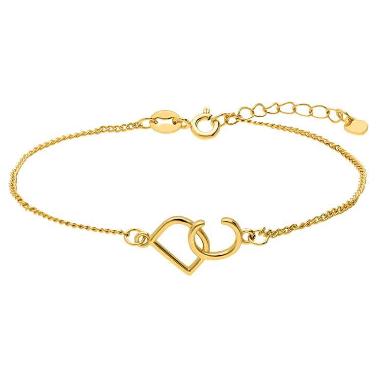 Stainless steel damesarmband letters voor dames