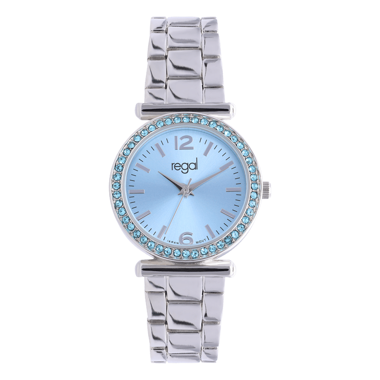 Regal Kinder Horloge Zilverkleurig Blauw